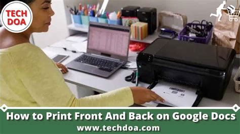 how do you print front and back on google docs