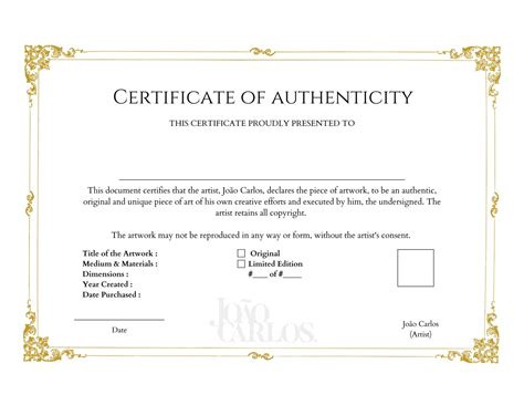 How to Obtain a Certificate of Authenticity for Art: A Detailed Insight