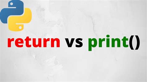 what is the difference between return and print in python: exploring their roles in functions